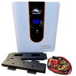 Baterie stocare LifePO4 51.2V, 5.12 KWh, 100Ah cu display LCD pentru sisteme solare - imagine 4